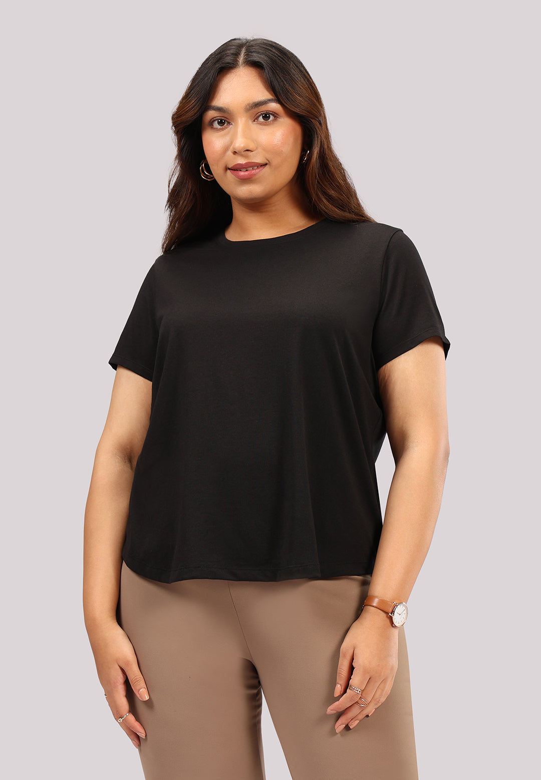 Cotton Pro Curved Hem Tee | BlissClub at Broadway