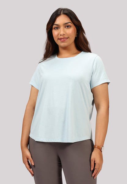 Cotton Pro Curved Hem Tee | BlissClub at Broadway
