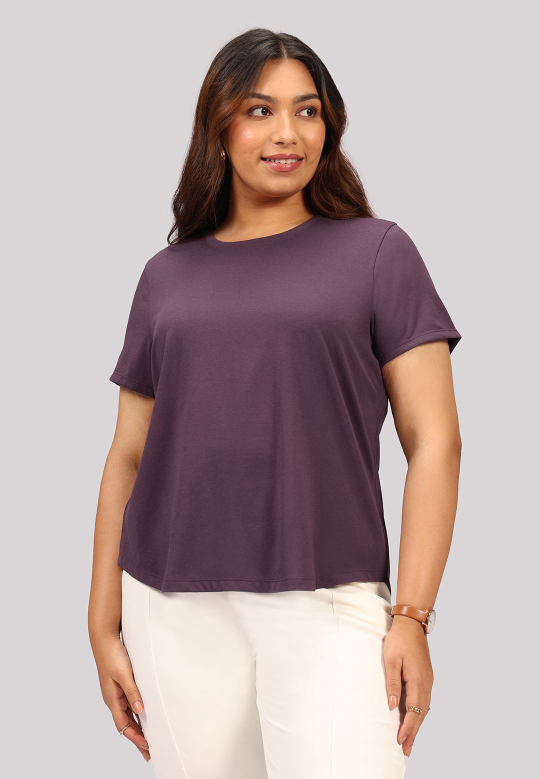 Cotton Pro Curved Hem Tee | BlissClub at Broadway