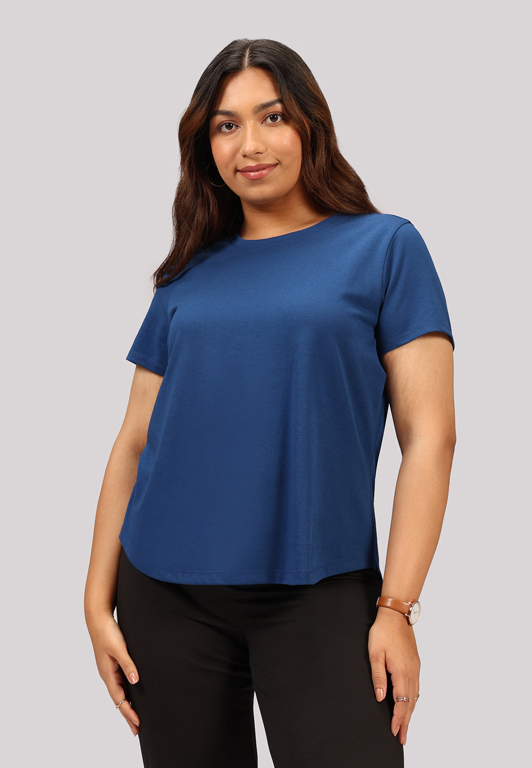 Cotton Pro Curved Hem Tee | BlissClub at Broadway