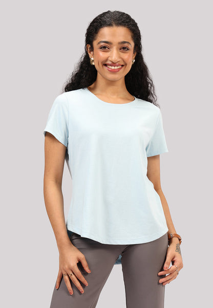 Cotton Pro Curved Hem Tee | BlissClub at Broadway