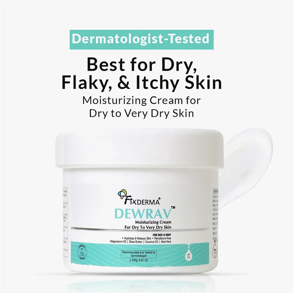 Fixderma Dewrav Moisturizing Cream For Dry To Very DryÂ Skin