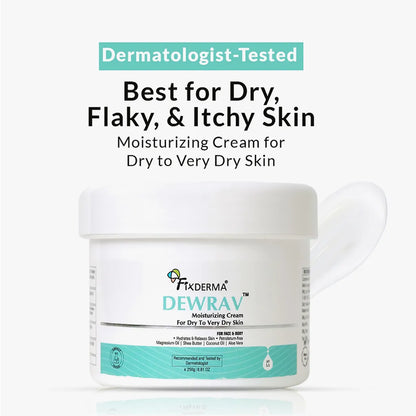 Fixderma Dewrav Moisturizing Cream For Dry To Very DryÂ Skin