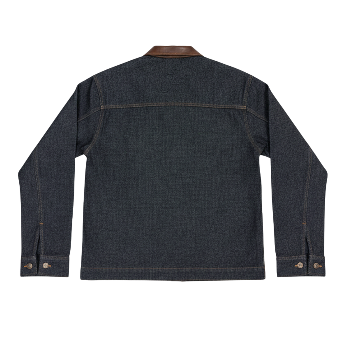 Raw Denim Shacket - Charcoal Wash