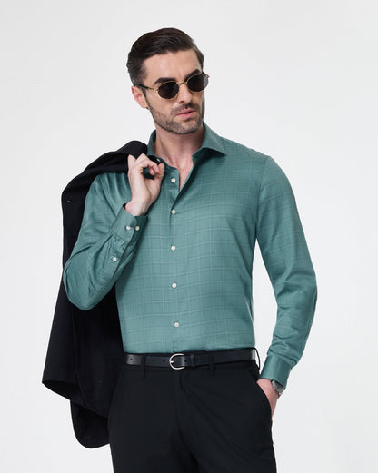 The Crownline Greenwich Checks Dress Shirt