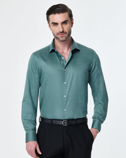The Crownline Greenwich Checks Dress Shirt