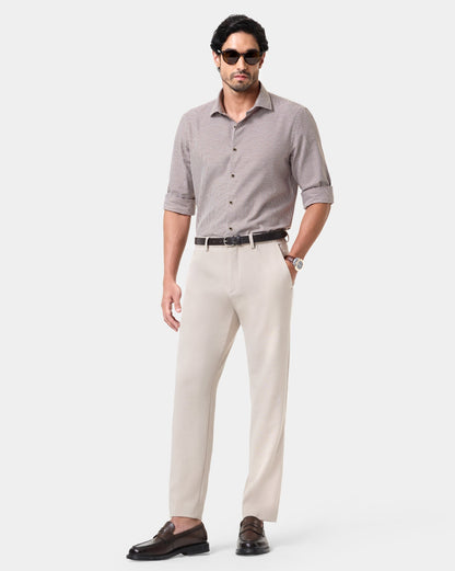 The Burlwood Houndstooth Dress Shirt