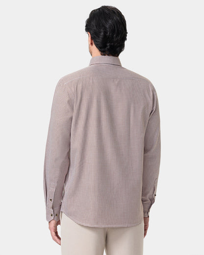 The Burlwood Houndstooth Dress Shirt