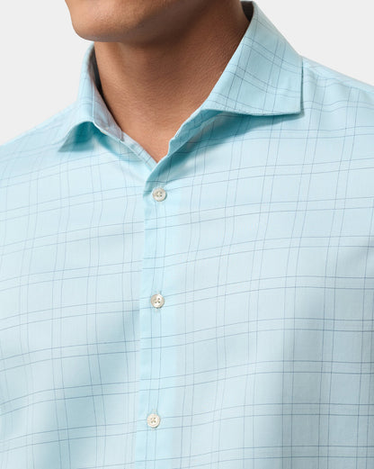 The Crownline Glacier Checks Dress Shirt