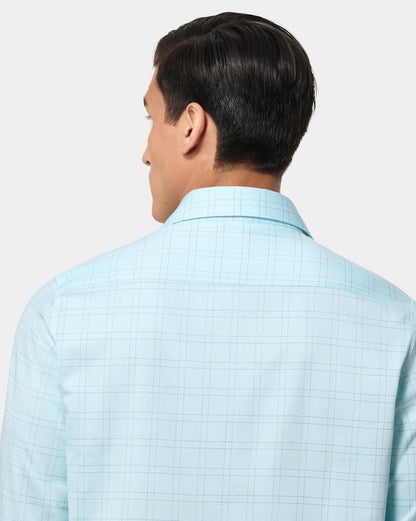 The Crownline Glacier Checks Dress Shirt