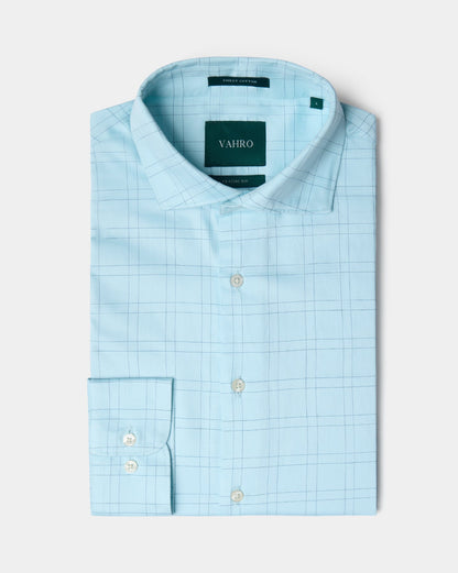 The Crownline Glacier Checks Dress Shirt