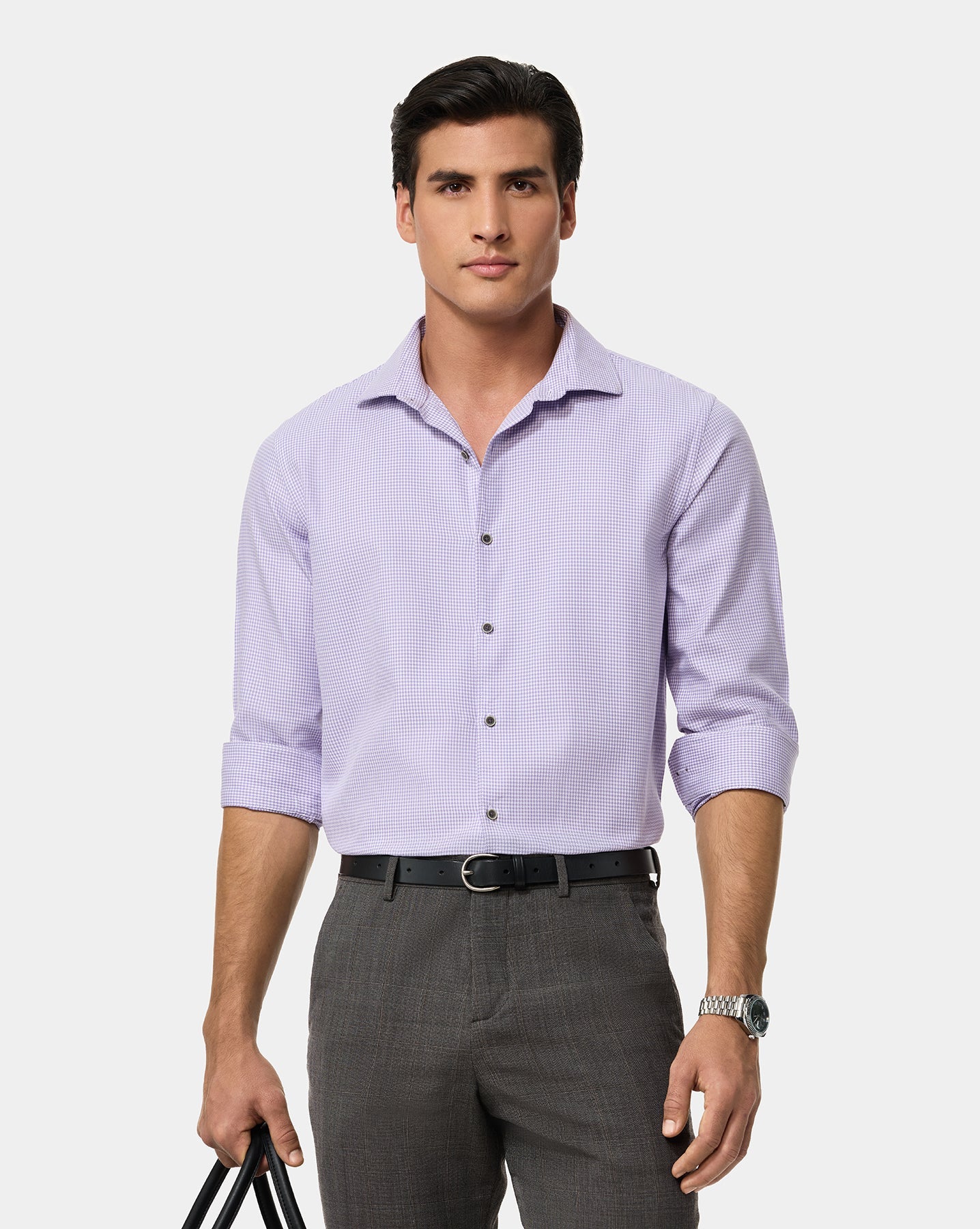 The Royale Houndstooth Dress Shirt