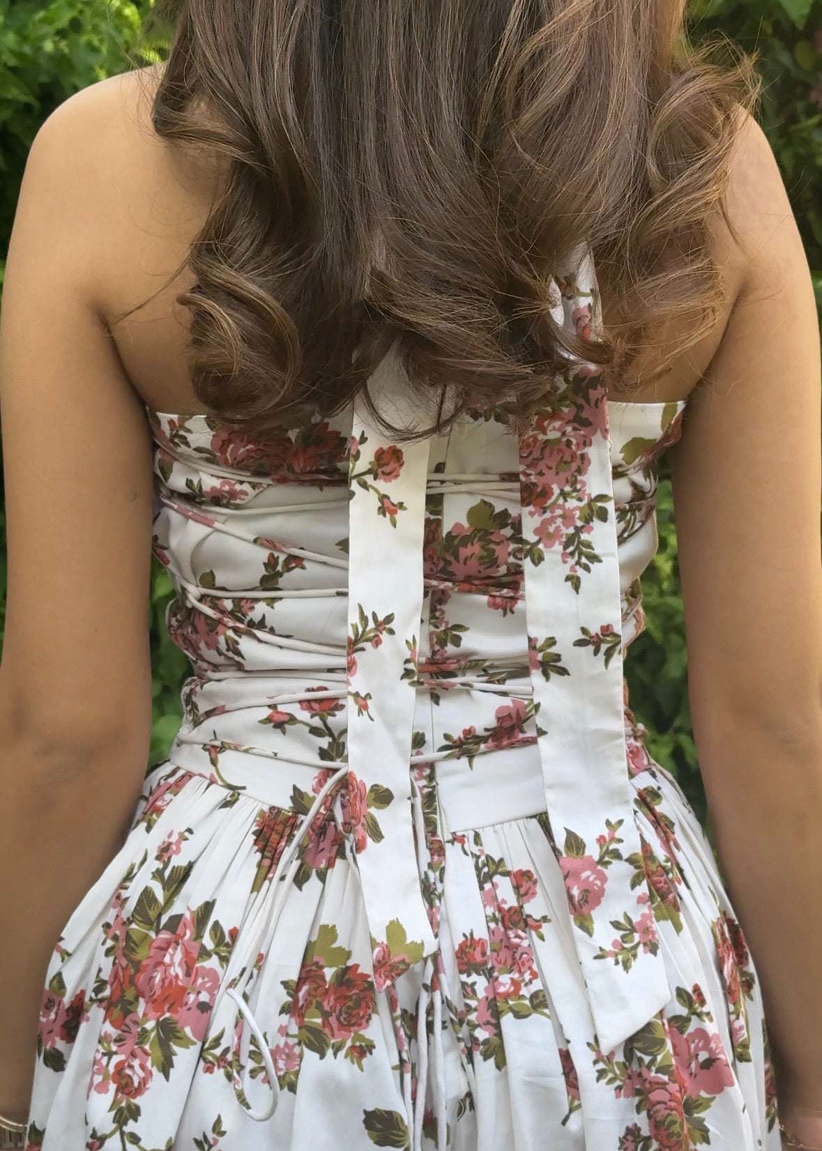 Rose bunch dress