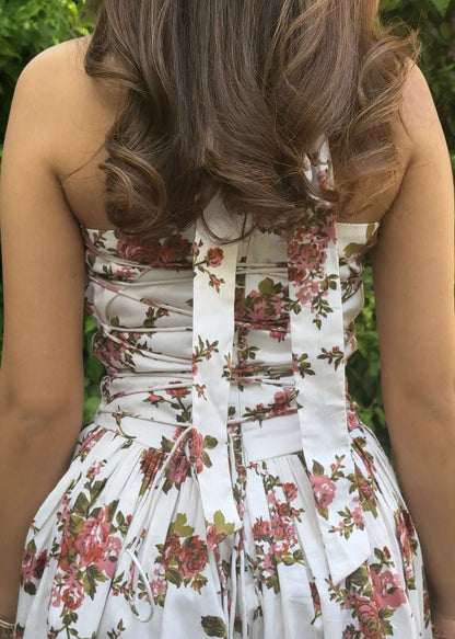 Rose bunch dress