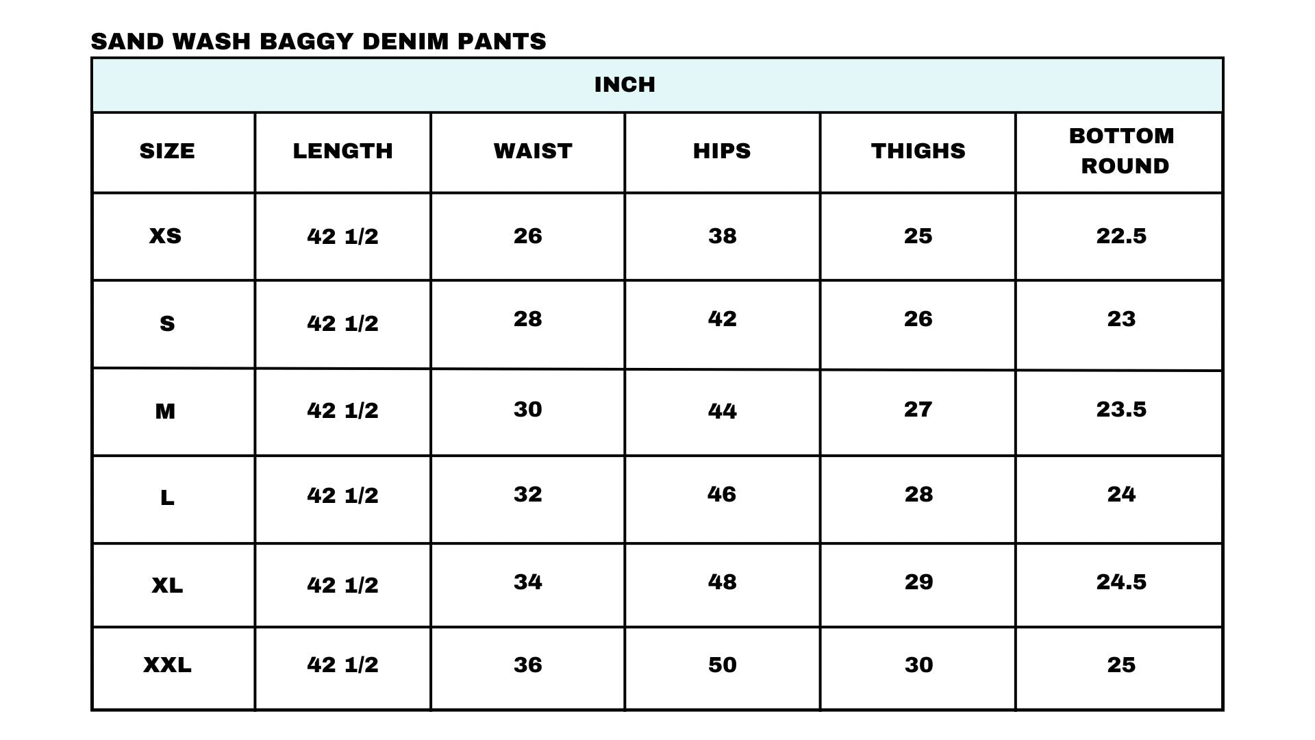 Size Guide