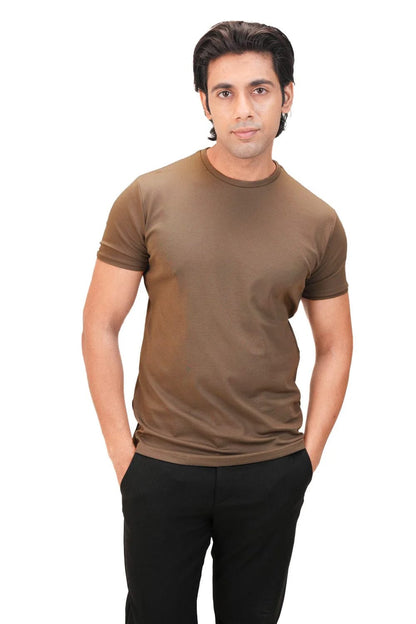 Absolute Cotton Crew - Earthy Brown