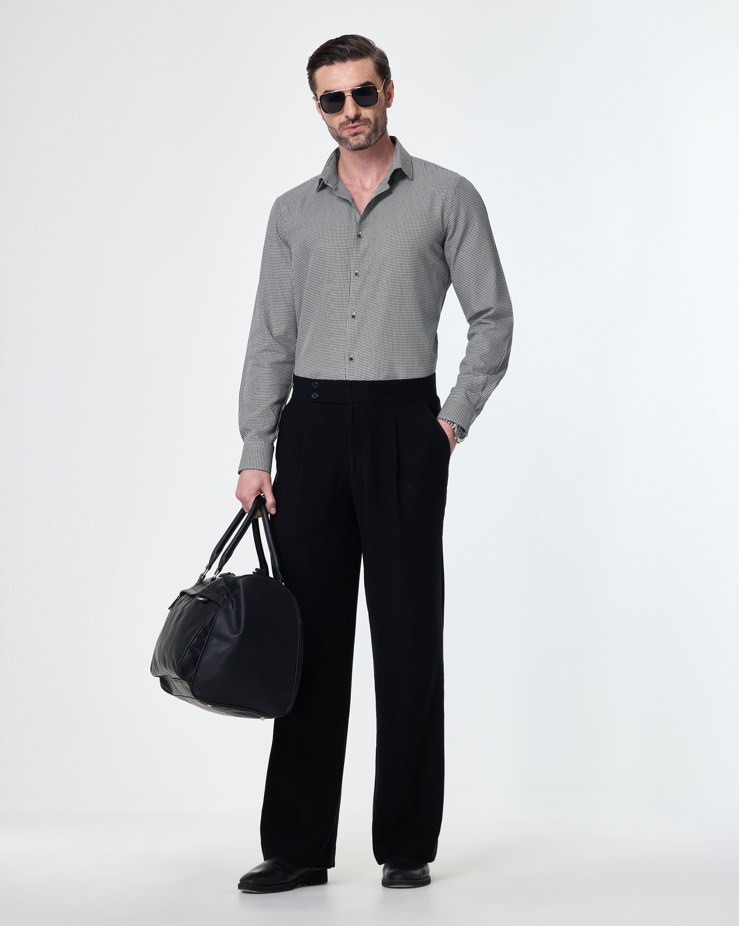 The Ashford Houndstooth Dress Shirt