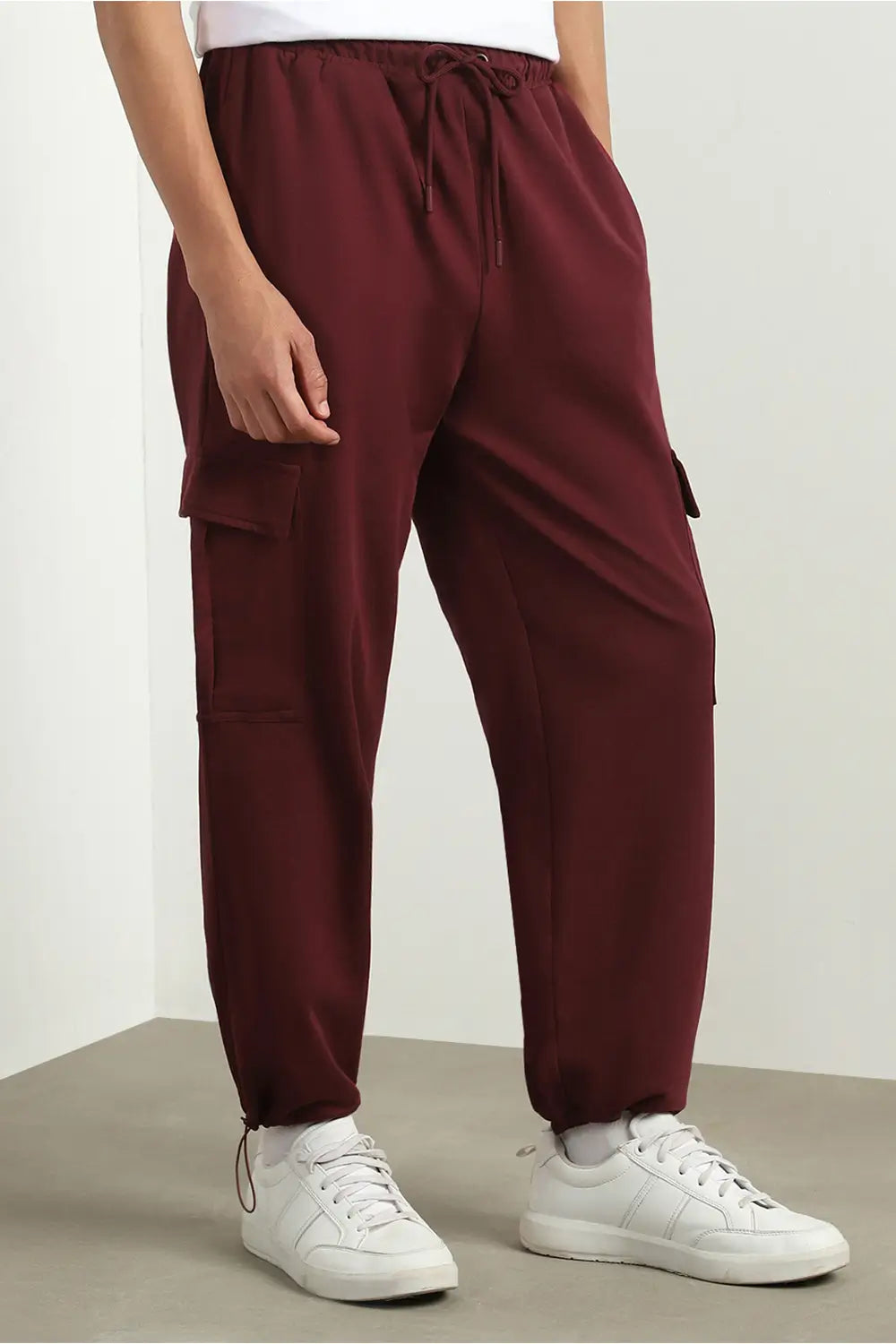 Relaxed Fit Cargo Joggers