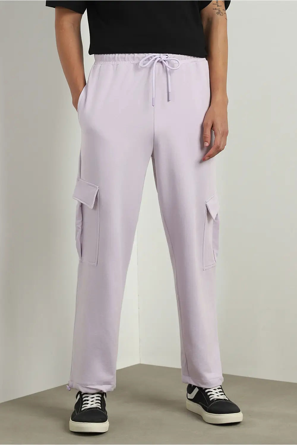 Relaxed Fit Cargo Joggers
