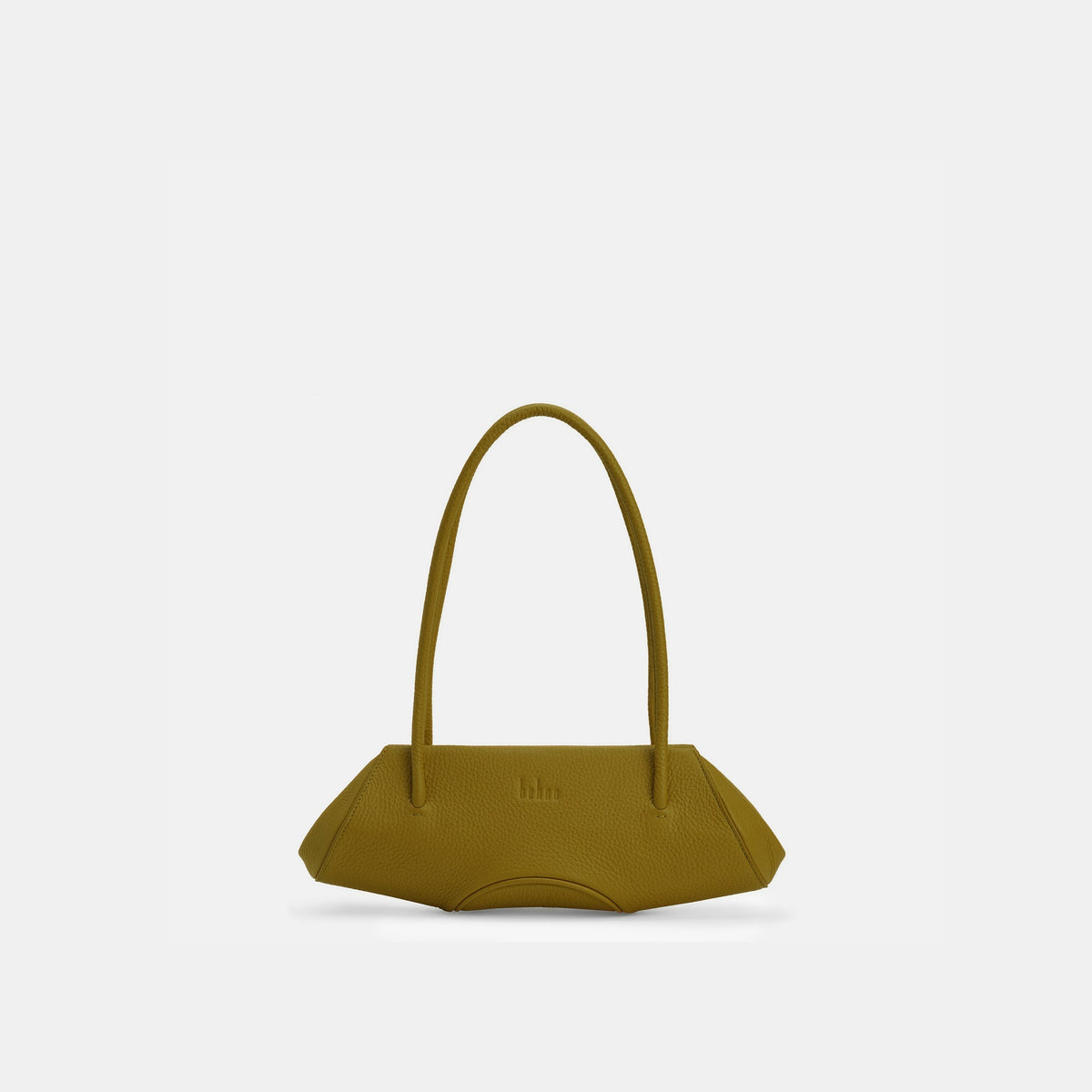 ELIZABETH BAGUETTE MINI PEBBLE OLIVE