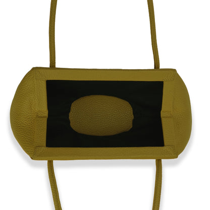 ELIZABETH BAGUETTE MINI PEBBLE OLIVE