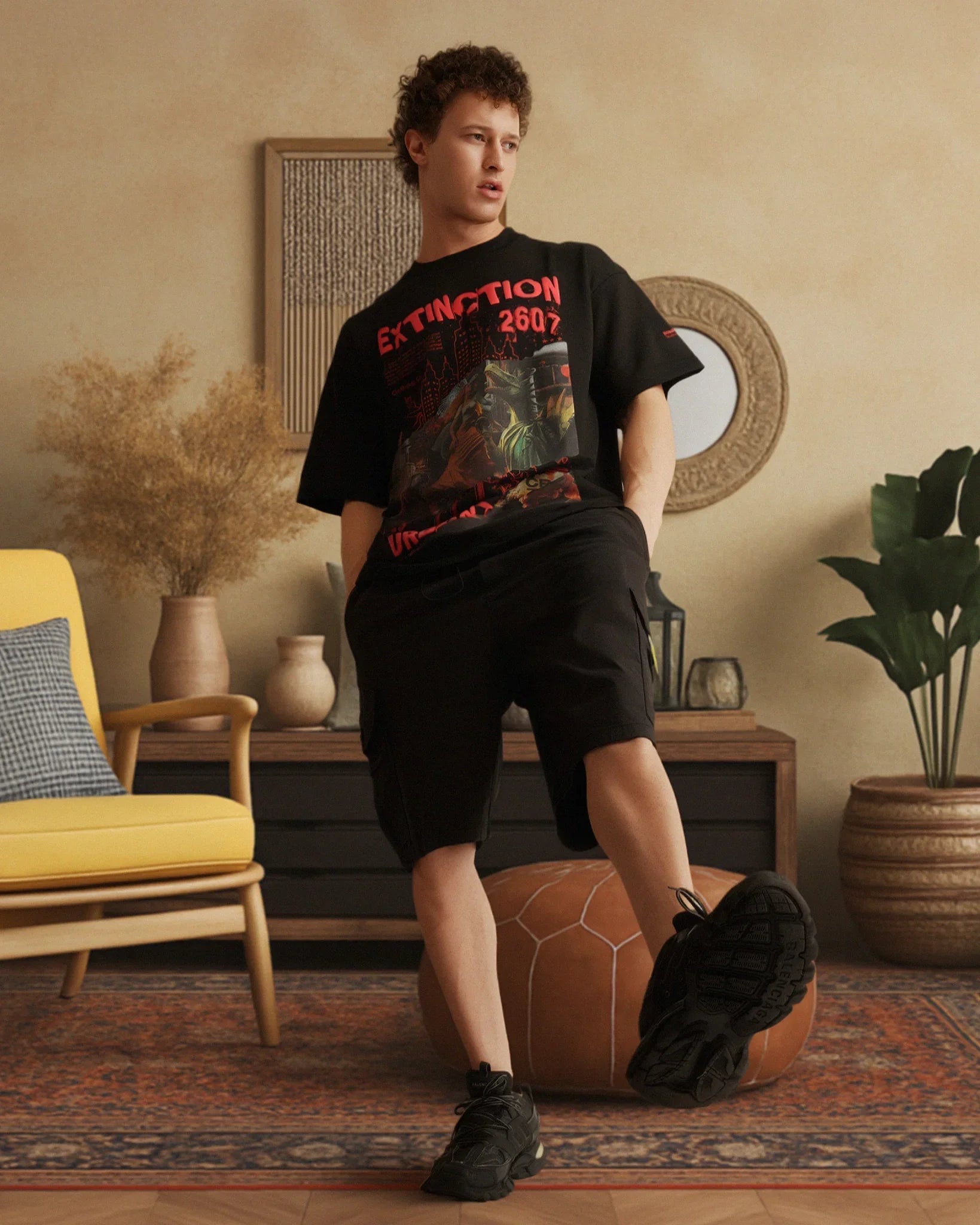 Extinction Tee Black | Crazy Mosquitoes at Broadway