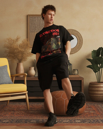 Extinction Tee Black | Crazy Mosquitoes at Broadway