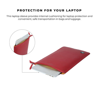 Tech Vegan Leather Laptop Case