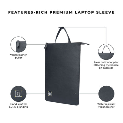 Tech Vegan Leather Laptop Case