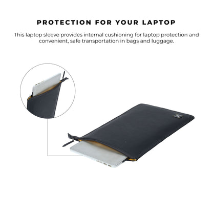 Tech Vegan Leather Laptop Case