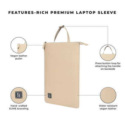 Tech Vegan Leather Laptop Case