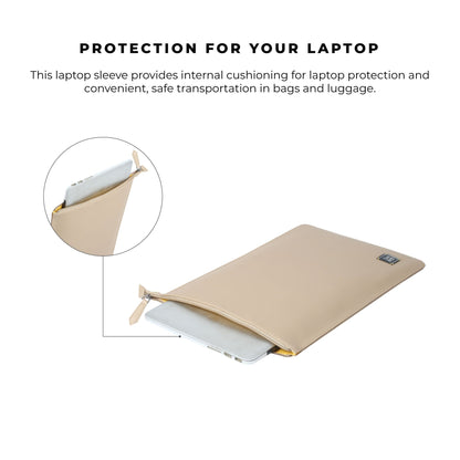 Tech Vegan Leather Laptop Case