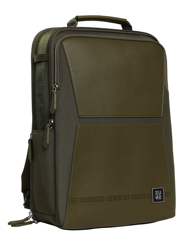 EUME Omega 24L Laptop Bag for Men, Pine Green