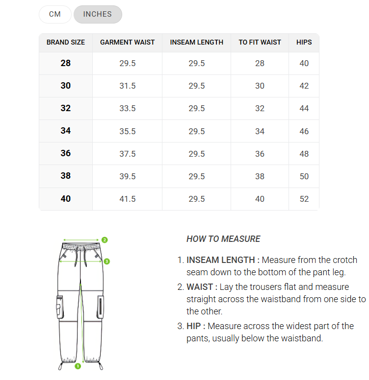 Size Guide
