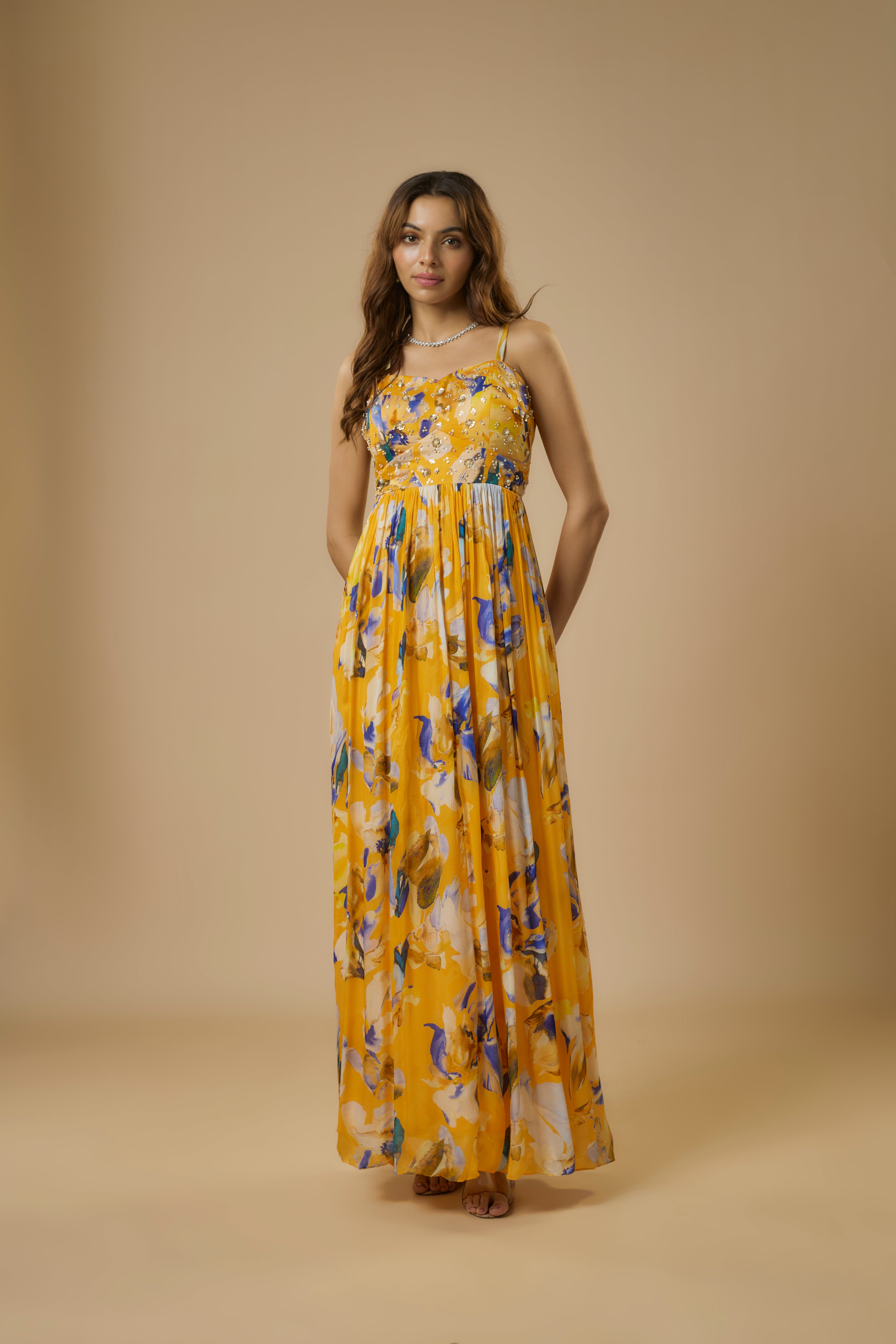 Yellow Maxi Dress | Ewoke at Broadway