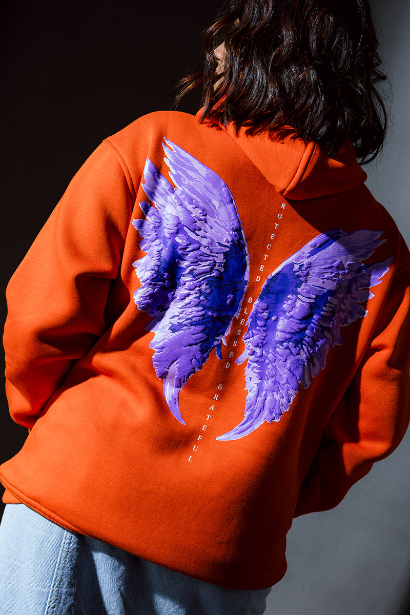 PurplFrog - THE GUARDIAN ANGEL HOODIE