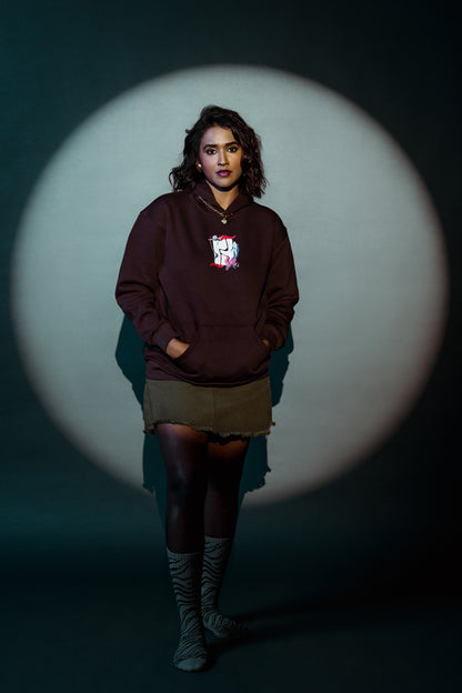 PurplFrog - AUTHENTICITY OVER APPROVAL HOODIE