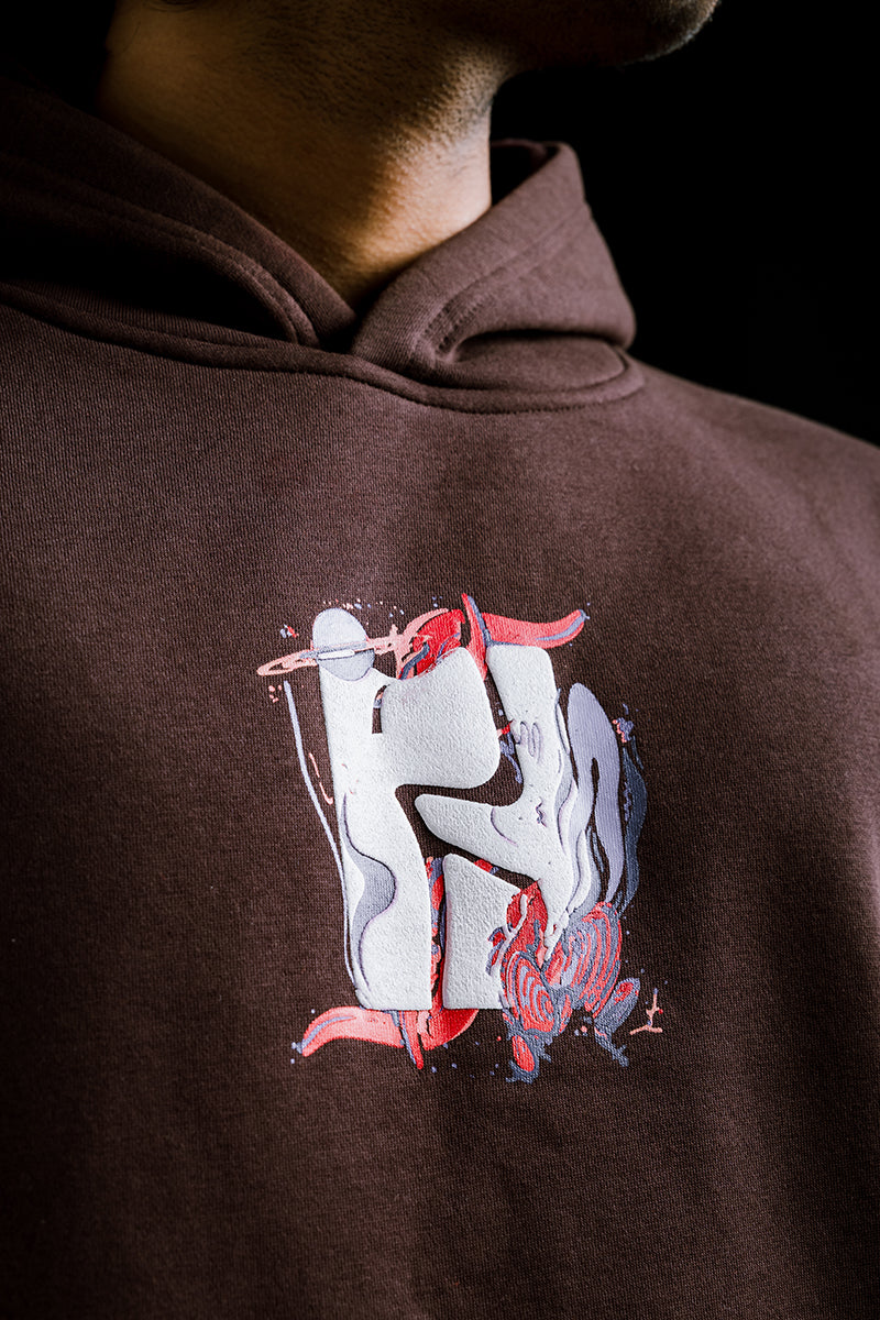 PurplFrog - AUTHENTICITY OVER APPROVAL HOODIE