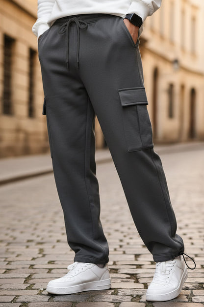 Relaxed Fit Cargo Joggers