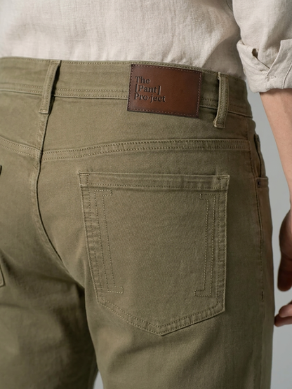 Eucalyptus Olive Relaxed Fit Jeans