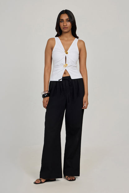 Evia Top - White