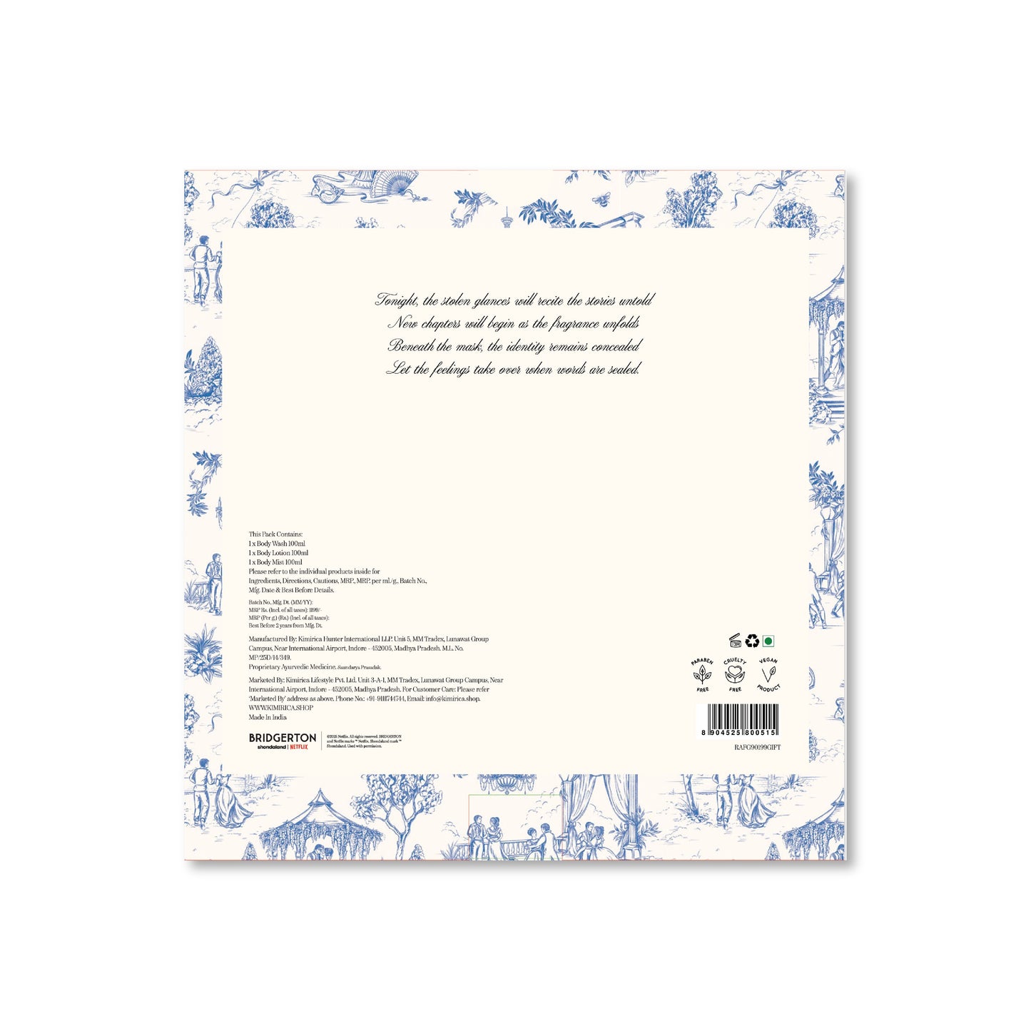 Midnight Masquerade Experience Set 3 in 1