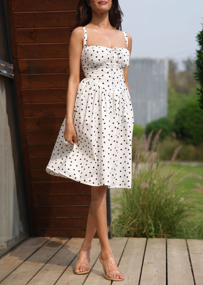 Polka summer dress