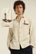 Lighthouse embroidery Shirt | Hamptons at Broadway