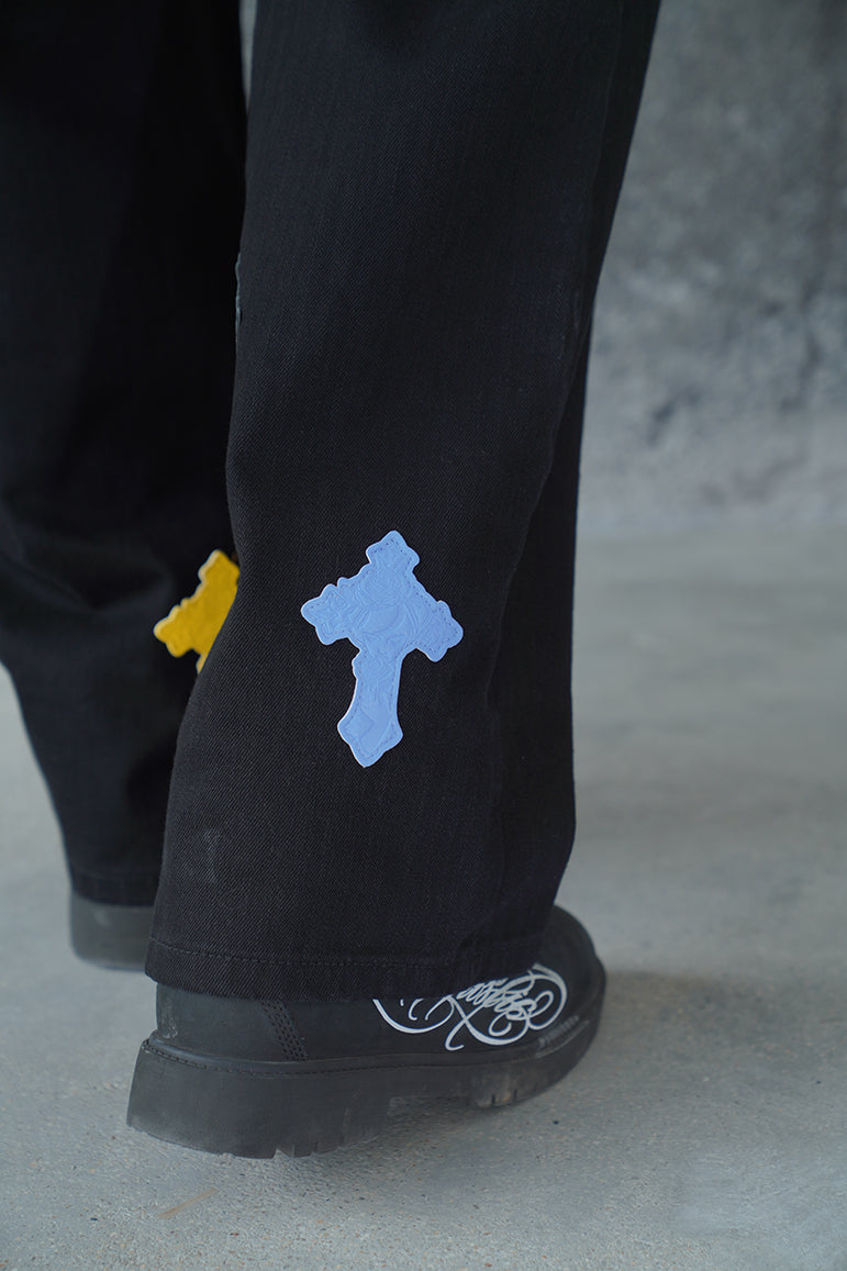 COLOUR CROSS CODE VALKYRE JEANS