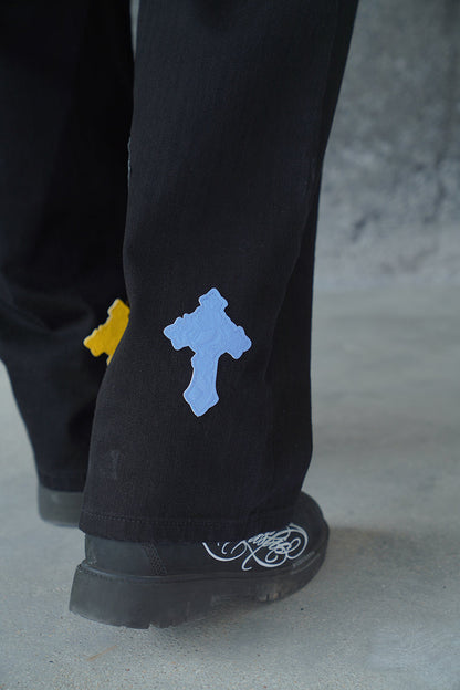 COLOUR CROSS CODE VALKYRE JEANS