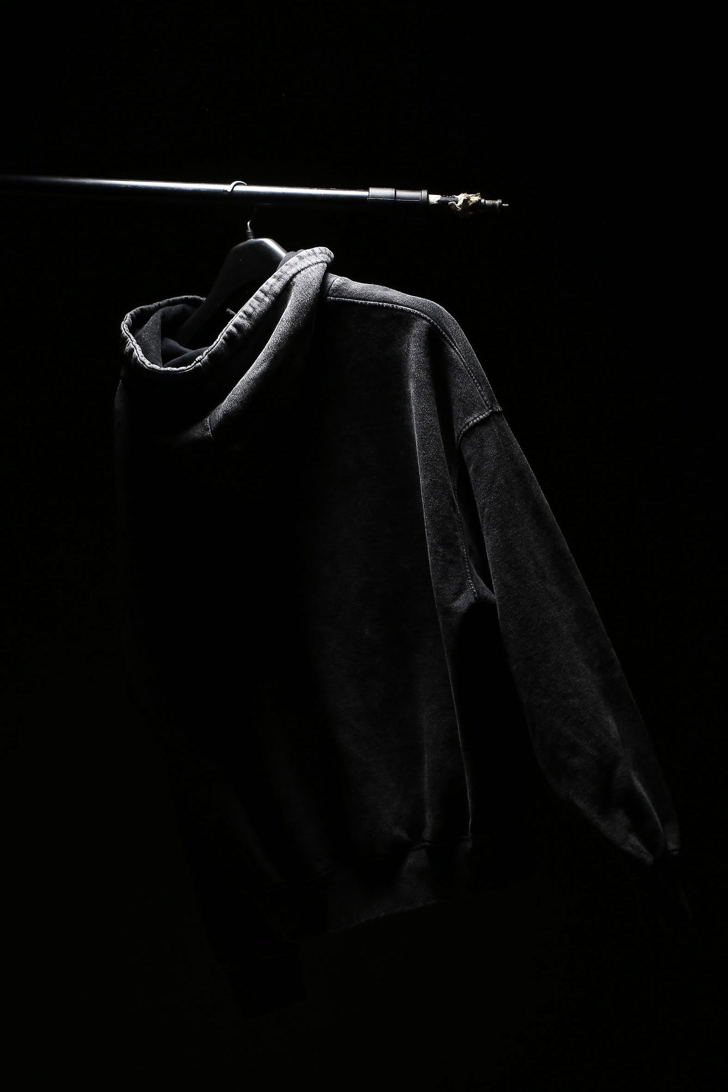 Acid Wash Grey Hoodie