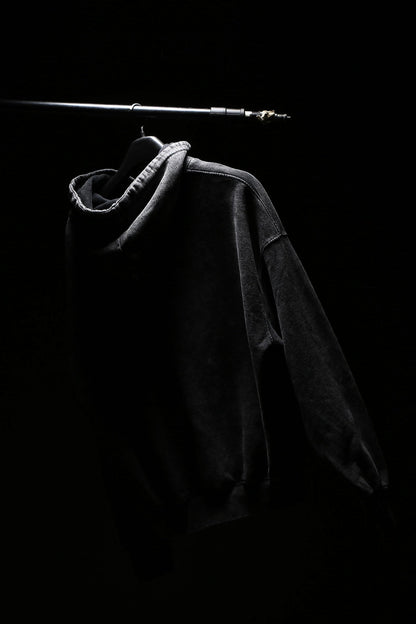 Acid Wash Grey Hoodie