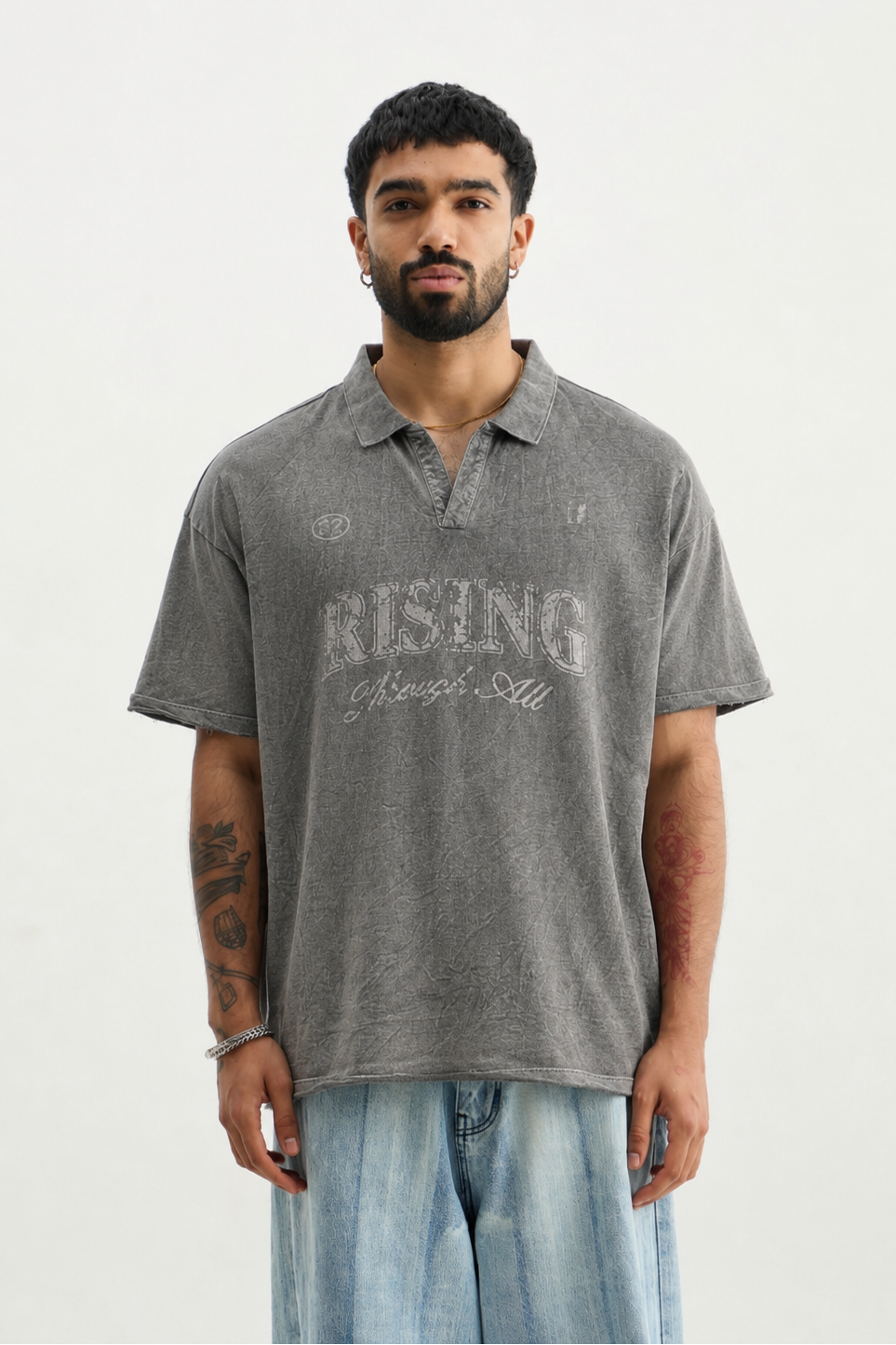 Black Wash Rising Through All Polo