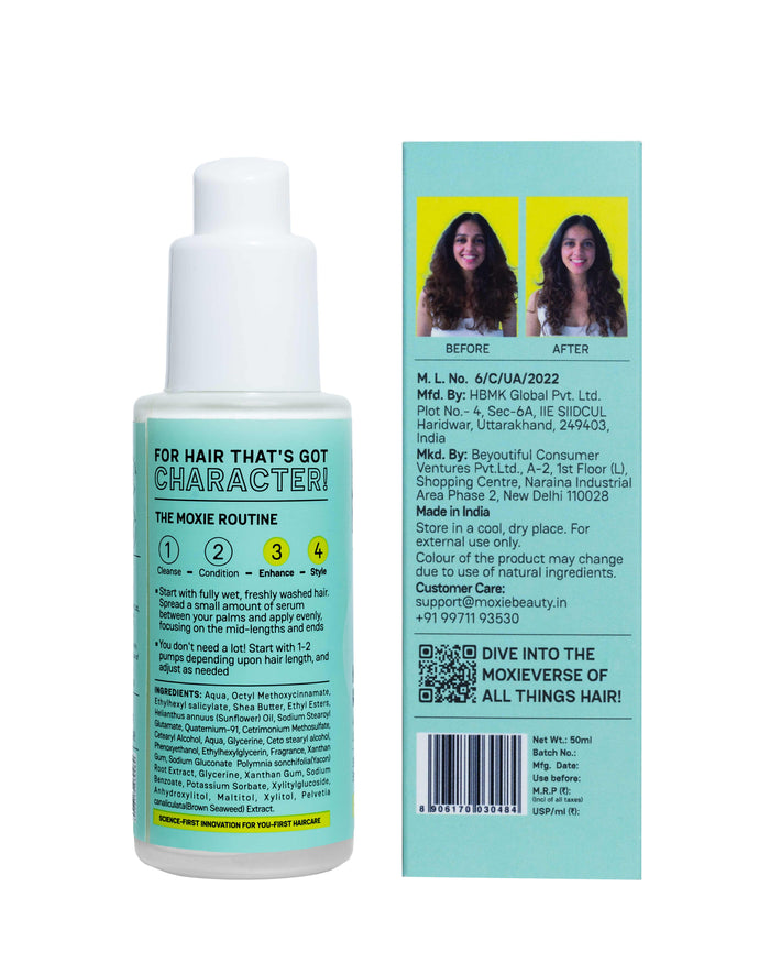 Frizz Fighting Hair Serum 
(With SPF35)
